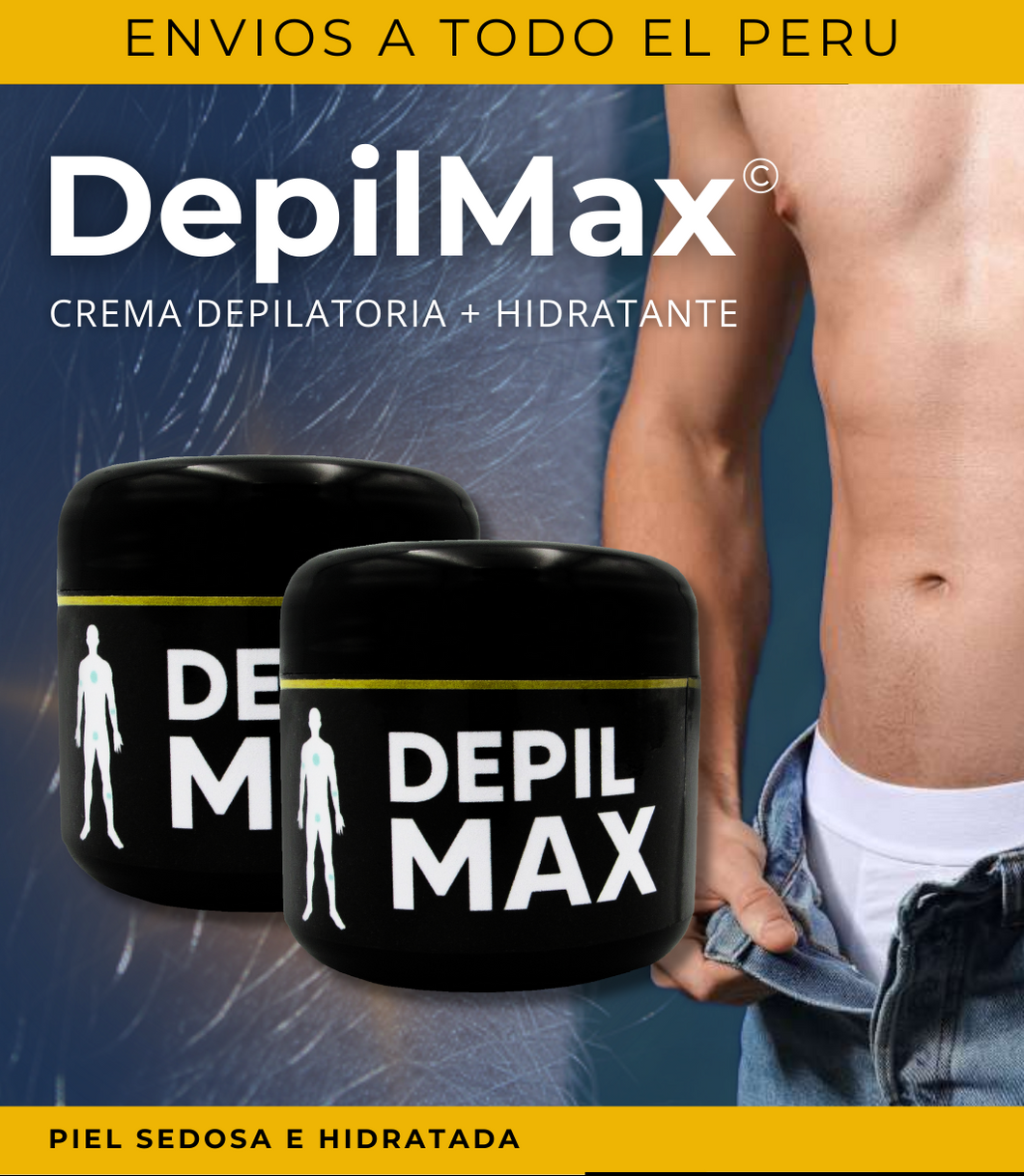 CREMA DEPILATORIA HIDRATANTE - DEPILMAX